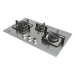 HAIER STAINLESS STEEL 3BURNER HOB Model HCC-Q87388 LPG photo 2