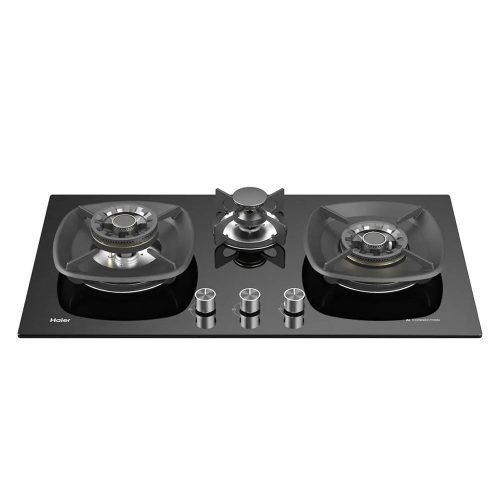 HAIER 3BURNER GLASS HOB Model HCC-Q88396 NG