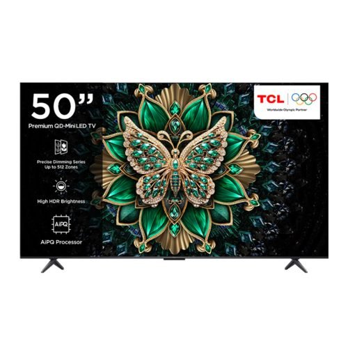 TCL 50 INCH SMART & 4K QD-MINI LED TV