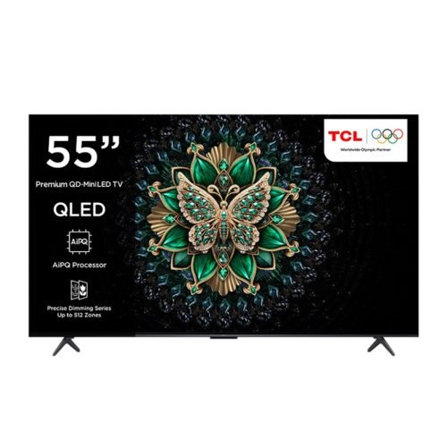 TCL 55 INCH SMART & 4K QD MINILED TV