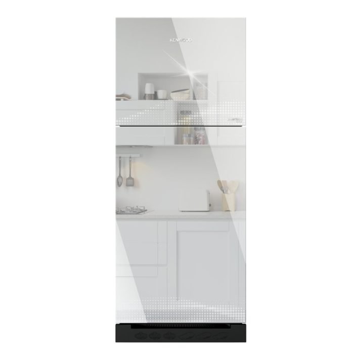 KENWOOD GLASS DOOR INVERTER REFRIGERATOR Model KRF-25557GD MIRROR GLASS